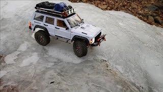 RC CAR TFL-T10 Full Metal Cherokee Ice Valley Rock Crawling 5