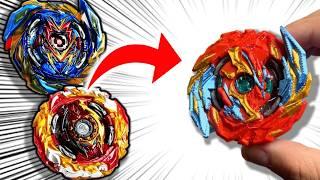 I Fused Beyblades and Then Battled Them IN REAL LIFE!!