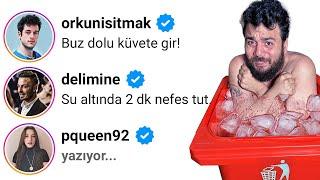 100 YOUTUBER'a MESAJ ATIP ZORLU GÖREVLER ALDIM!