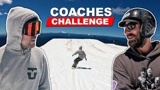 The Coaches Game of SNOW Snowboard Challenge