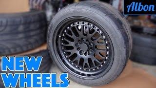 New Wheels! - Building a Monster Toyota Supra - Part 4 [ALBON Garage]