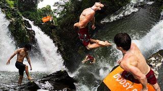 Death Diving Bali's Most Famous Waterfall