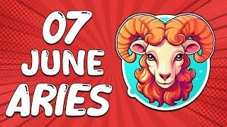 STAY ALERT! BREAKING NEWS THAT WILL AMAZE   ARIES  June 7, 2024  HOROSCOPE FOR TODAY