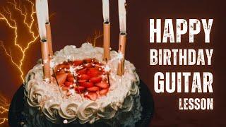 Guitar Tutorial: Play Happy Birthday Easily