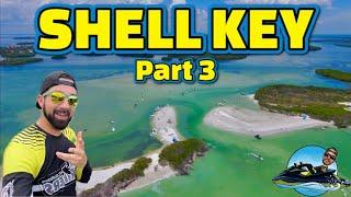 Shell Key. The FINAL STOP along the Tampa Bay Keys.