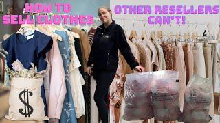 How To Sell Thrifted Clothes That DON'T Have A High Sell Through Rate or ASP Ebay | Poshmark | Depop