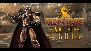Mortal Kombat Shaolin Monks Final Boss Fights
