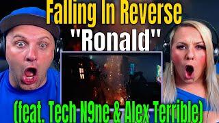 Reaction To Falling In Reverse - "Ronald" (feat. Tech N9ne & Alex Terrible) THE WOLF HUNTERZ REACT