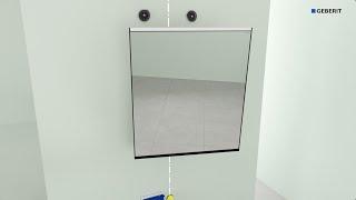 Geberit Option Mirror - Installation