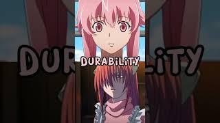 Yuno Gasai vs Lucy 