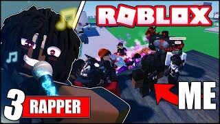 RAPPING IN ROBLOX MIC UP  (RAP BATTLE + FREESTYLES)