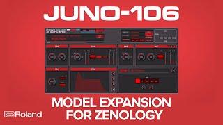 JUNO-106 Model Expansion for ZENOLOGY Software Synthesizer