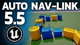 NEW Automatic Navigation Link Generation in Unreal Engine 5.5