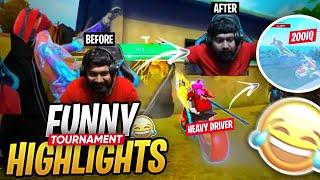 ROCKYBHAI'S FUNNY HIGHLIGHTSWTF HEAVY DRIVERS MOMENTS IN TOURNAMENT | Ft. TG ROHIT | ROCKY & RDX