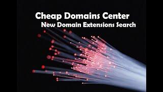 Cheap Domains Center: New domain extensions search tool. Search over 500 new domain extensions.