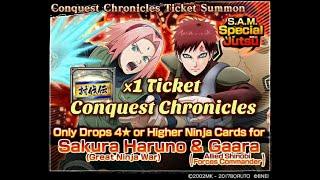 NxB NV | Conquest Chronicles Summon Conquest Chronicles Ticket | nxb ninja voltage #nxbnv