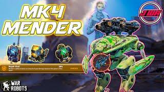 [WR] The Mender robot just got 100% BETTER! war robots Update 10.1 new weapons Gameplay #warrobots