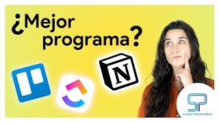 ClickUp vs Trello vs Notion | ¿Qué herramienta de gestión de proyectos es la adecuada para ti?