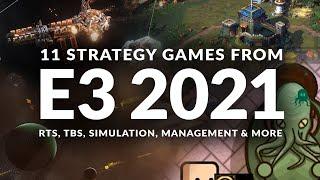 11 STRATEGY GAMES FROM E3 2021 TO LOOK OUT FOR | RTS, TBS, Simulation, Management & More (PC Only)
