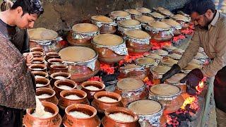 POT BIRYANI RECIPE | TRADITIONAL MATKA CHICKEN BIRYANI MAKING | MUTTON BIRYANI COOKING In CLAY POT