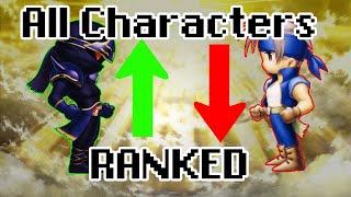 Worst to Best - FF6 Character Roster