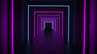 No Copyright Neon Lights Modern Animated Loop Background - Free Footage - Motion Stock Footage