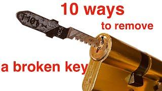 10 Best Ways To Remove a Broken Key