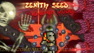 Beating Terraria ZENITH SEED, MEDIUMCORE For The FIRST TIME! (PT. 1/2: PREHARDMODE!)