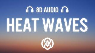 Glass Animals - Heat Waves (Lyrics) | 8D Audio 