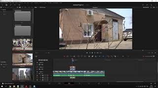 Как вставить клип на указанную дорожку, DaVinci Resolve, Edit