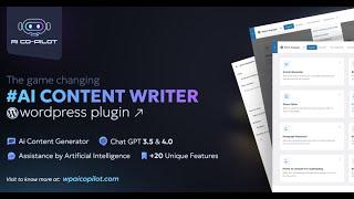 How to Create blog posts using the AI  | Best AI Content Writer plugin for WordPress