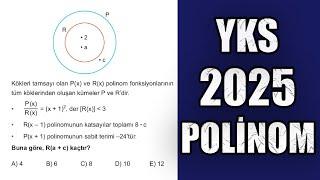 2025 YKS MATEMATİK | Eyüp B AYT MATEMATİK @EyupB  #matematik #polinomlar #ösymtarzısorular