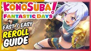 Konosuba Fantastic Days - Reroll Guide | Who to Reroll For?