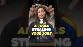 3 AI tools stealing your jobs