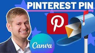 Pinterest Pin mit Canva erstellen - Schnell & Einfach | Tutorial Deutsch