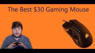 THE BEST $30 GAMING MOUSE!!! Corsair Glaive RBG Gaming Mouse Review and Unboxing!!