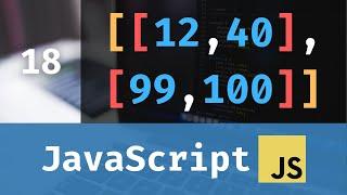 JavaScript for Beginners: Multidimensional Arrays + "For In" Loop (Lesson 18)