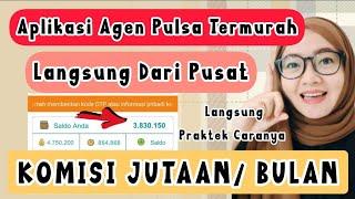 OMSET JUTAAN RUPIAH DARI APLIKASI INI REKOMENDASI APLIKASI JUALAN PULSA TERMURAH 2024