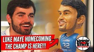 Little City, BIG Star!! Luke Maye (UNC) ALL-ACCESS Homecoming for ACC Barnstorming Tour #HoopState