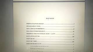 Cara Membuat Bookmark file PDF Simple di Microsof Word Cukup 3 Langkah - Skripsi, Tesis, Disertasi