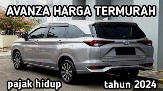 HARGA MOBIL BEKAS TOYOTA AVANZA TAHUN 2022 - 2024