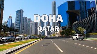 Doha, Qatar - Driving Tour 4K