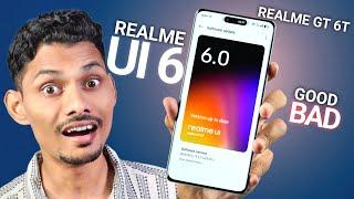 Realme GT 6T Realme UI 6.0 UPDATE review - Realme UI 6.0 Features has Great BUT ?