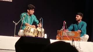 Indira Kala Sangeet Vishwavidyalay Khairaghad Solo By Ashutosh Soni Tabla, Bhojraj Acharya Harmonium