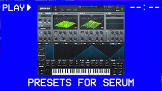 Serum Presets Retro Synthwave Style 