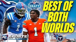 Titans get best of both worlds in 7-Round Mock Draft following NFL Combine