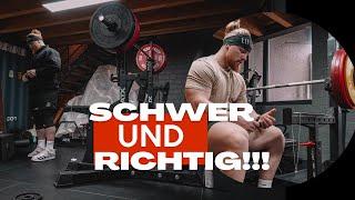 240kg Bankdrücken & 280kg Beuge auf Reps - gar kein Bock