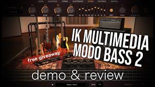 IK Multimedia | MODO Bass 2 | Demo & Review