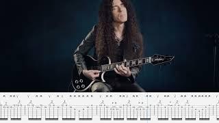 Marty Friedman - "Miracle" Arpeggios Section (Screen tab)