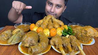 EATING MUTTON CURRY ,MUTTON FAFSA ,MUTTON LIVER ,GOAT HEAD ,CHICKEN LEG CURRY ,EGGS & CHILLI | ASMR